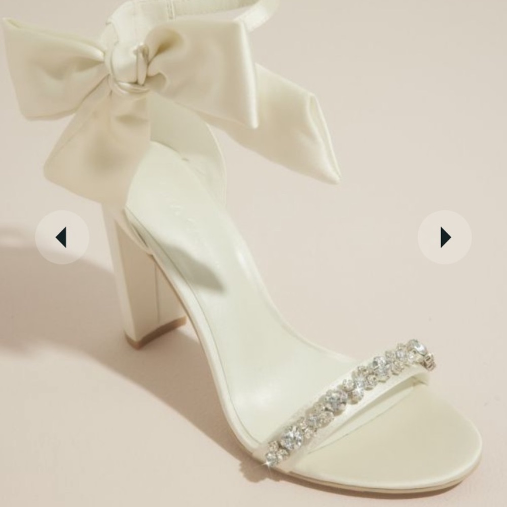 New Bridal Heels with Bow